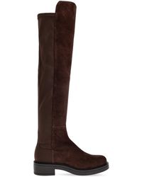 Stuart Weitzman - Schoenen ,Bruin ,Leer Celia Boot - Lyst