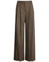 Fracomina - Wide Trousers - Lyst