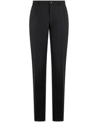 Dolce & Gabbana - Trousers In Stretch Wool - Lyst