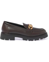 Baldinini - Leder-Loafer - Lyst