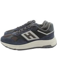 Hogan - Schoenen ,Blauw ,Leer Hyperlight Sneakers - Lyst