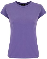 Elisabetta Franchi - T-shirts und polos mit logo,modische oberteile für frauen - Lyst