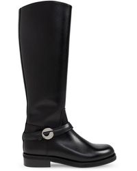 Coperni - Schoenen ,Zwart ,Leer Leren Hoge Laarzen - Lyst
