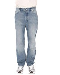 Officine Generale - Straight Jeans - Lyst