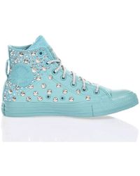 Converse - Handgefertigte hellblaue Sneaker für Frauen - Lyst