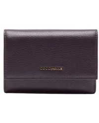Coccinelle - Metallic Soft Medium Wallet - Lyst