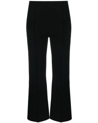 Theory - Broeken ,Zwart ,Polyester Flare Pant W.Compact - Lyst