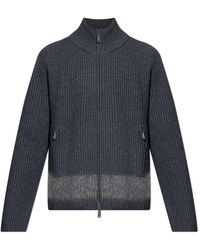 DSquared² - Truien & Vesten ,Grijs ,Wol Wollen Vest - Lyst