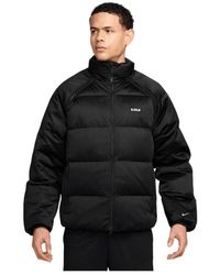 Nike - Fitness ,Zwart ,Leer Therma-Fit Le Bron Down Jacket - Lyst
