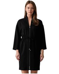 Joseph Ribkoff - Scuba Jersey Jurk Met Rits Vooraan - Lyst