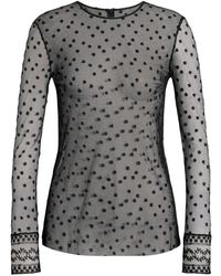 Alberta Ferretti - Long Sleeve Tops - Lyst
