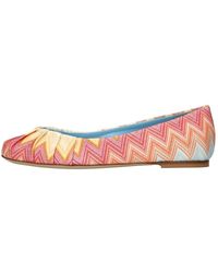 Missoni - Schoenen ,Veelkleurig ,Platte Schoenen Multi Colour - Lyst