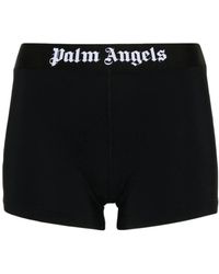 Palm Angels - Schwarze shorts für frauen ss24 - Lyst