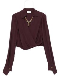Elisabetta Franchi - Blouses - Lyst