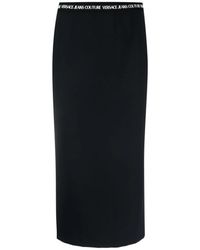Versace - Faldas negras - diseño elegante - Lyst