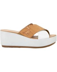 Alviero Martini 1A Classe - Weiße Flip Flops & Slider - Lyst