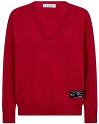 Haute L'Amitié - V-Neck Knitwear - Lyst