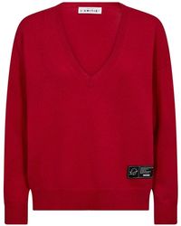 Haute L'Amitié - V-Hals Gebreide Kleding - Lyst
