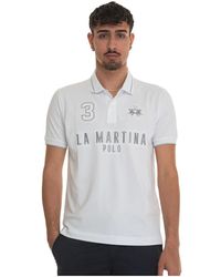 La Martina - Yeshayahu polo shirt in cotone piquet - Lyst