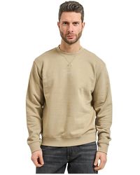 Guess - Crew Neck Sweatshirt - Lyst
