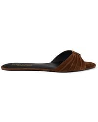 Saint Laurent - Sliders - Lyst