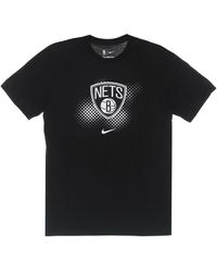 Nike - Fitness ,Zwart ,Katoen Dri-Fit Essential Ftpk Logo Tee - Lyst
