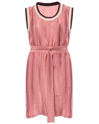 Golden Goose Deluxe Brand Embroidered Dress - Roze