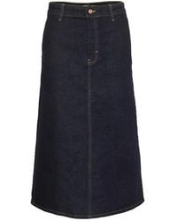 Part Two - Dunkle denim a-linien-rock - Lyst