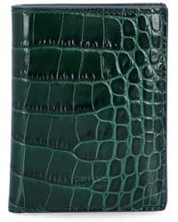 Tom Ford - Krokodil-Geprägte Leder Faltkartenbrieftasche - Lyst