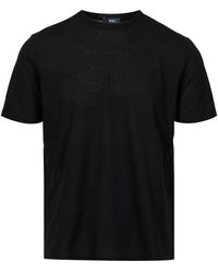 Herno - T-shirt in jersey di cotone elasticizzato - Lyst