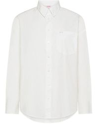 Sun 68 - Overhemden ,Wit ,Katoen Shirt - Lyst