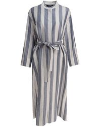 Max Mara - Elegantes Weißes Kleid Für Frauen - Lyst