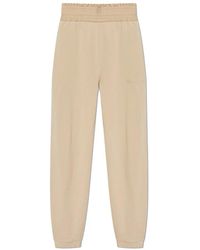 Moncler - Broeken ,Katoen Broek Met Logo - Lyst