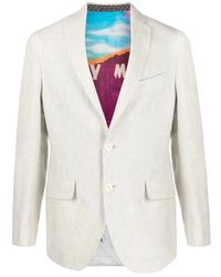 Etro - Colbert Met Enkele Rij Knopen - Lyst