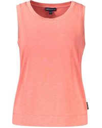 North Sails - Tops ,Roze ,Polyester Slub Jersey Tank Top - Lyst