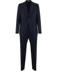 HUGO - Blauw Pak Met Jas En Broek - Lyst