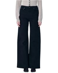 KHAITE - Wide-Leg Five-Pocket Jeans - Lyst