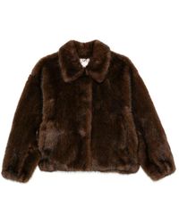 VALENTINI 1972 - Faux Fur & Shearling Jackets - Lyst
