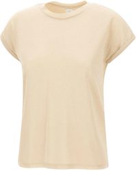 Eleventy - Tops ,T-Shirt Met Ronde Hals En Korte Mouwen - Lyst