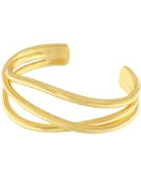 Dansk Copenhagen - Vergoldetes Wasserdichtes Manschettenarmband - Lyst
