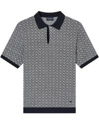 Emporio Armani - Cotton Polo Shirt - Lyst