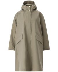 G Lab - Jassen ,Groen ,Katoen Relaxed Fit Parka - Lyst