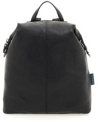 Gabs - Tassen ,Zwart ,Leer Grote Leren Rugzak En Shopper Tas - Lyst