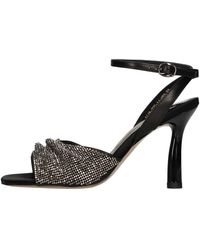 Emanuélle Vee - Sandalen Schwarz - Lyst