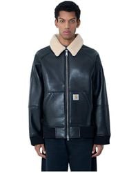 Carhartt - Leather Jackets - Lyst