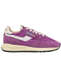 Autry - Schoenen ,Paars ,Nylon Vrouw Reelwind Hardlopen Nylon Suède Sneakers - Lyst