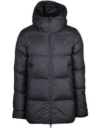 DIESEL - Jassen ,Zwart ,Leer Piumino Jacket - Lyst