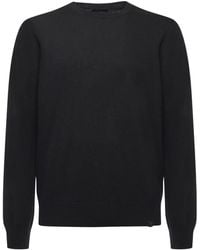 Fay - Wollen Trui Met Ronde Hals - Lyst