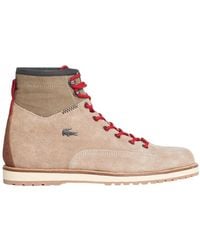 Lacoste - Lace-Up Boots - Lyst