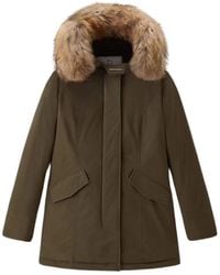 Woolrich - Parka arctic luxury in visone - Lyst